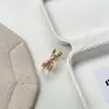 Anillo de Nuevo Estilo Apilable con Cruz de Esmalte Microincrustado para Mujer, Diseño Abierto Ajustable, Anillo Versátil de Gama Alta para Dedo Índice