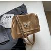 Bolsa de Ombro Feminina Moda Coreana com Laço Nova Coleção Primavera 2025 Única Estilo Ins Sob o Braço Bolsa Tote Doce