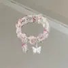 Explosões Super Fada Mori Cristal Lua Pulseira Feminina Design de Nicho Estudante Joker Cor Doce Pulseira de Namorada