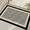 Alfombrillas Absorbentes Personalizadas para Suelo de Baño, Alfombrillas Antideslizantes para Baño, Felpudos de Barro Diatomeas para Puerta de WC, Alfombras de Baño para Lavabo