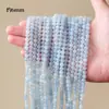 Cuentas redondas de aguamarina, cuentas sueltas de calcedonia azul semiacabadas, componentes para pulseras y collares de bricolaje, cuentas espaciadoras de cristal azul, venta al por mayor