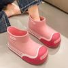 Botas de Chuva Eva Antiderrapantes de Cano Médio para Adultos e Crianças, Moda Outwear, Aparência Premium para Adultos, Crianças e Estudantes 2024 Outwear
