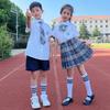 Uniformes de verano para estudiantes de primaria y secundaria, uniformes de jardín de niños, uniformes escolares de primero y segundo grado, traje Jk para presentación de coro infantil