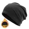 Gorro Espesso com Forro de Lã Quente Mais Vendido no Inverno para Homens, Chapéu Quente para Mulheres, Gorro de Tricô à Prova de Vento e Resistente ao Frio