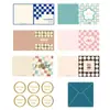 Cartão de felicitações para o Dia do Professor, decoração de presente de feriado, cartão postal com mensagem e bênção do Instagram, papel para cartão de envelope, cartão pequeno feito à mão para DIY