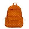 Mochila de lunares de moda Dopamine, elegante y versátil, mochila casual para escuela secundaria, gran capacidad, mochila escolar ligera para estudiantes para niñas