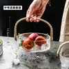 Copa de Degustación de Té de Estilo Japonés Vaso Copa de Té Pequeña Juego de Té Kung Fu Hogar Resistente al Calor Transparente Copa con Trazo Dorado Vaso con Patrón Martillado