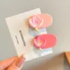 Pinzas para el pelo de colores dopamina para niñas, lindos accesorios para el cabello para niños y bebés, pinzas para flequillo, adornos para el cabello, pasadores para niñas