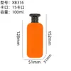 Botellas de Vidrio para Perfume Aterciopeladas en Stock 100ml Botellas de Vidrio Transparente con Atomizador Botellas Dosificadoras Cosméticas Botellas Vacías Mayoreo