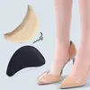 Plantilla nueva engrosada a prueba de dolor almohadilla para antepié almohadilla de media talla protector de talón antideslizante para tacones altos ajustador de talla de zapato zapato grande a pequeño