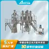 Linha de Produção Automática Inteligente Zhenuo para Fabricação de Flocos de Milho Cereal Matinal Alimento Extrusora de Parafuso Duplo