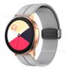 Correa de silicona magnética plegable para Samsung Watch 5 Pro de 20/22 mm, correa de silicona magnética universal.
