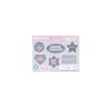[Super completo] nuevos stickers domi bolsa de producto nuevo de 7 meses personaje de medio cuerpo stickers de forma especial bolsa de papel stickers de chica popular de ins