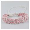 Pulseira feminina pequena e fresca tecida à mão HD124 corda de linho pulseira tecida estilo japonês série II