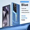 Funda para Teléfono Móvil Samsung S25/24Ultra Adecuada para Exportación S23 Recorte Disipación de Calor S22Plus Cubierta Protectora Anti-Caídas