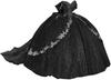 Vestido de Rendimiento para Adultos Europeo y Americano AliExpress Baile Fuera del Hombro Falda Grande Calcomanía Floral Vestido Ventura Hilo de Color Vestido de Noche