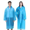 Impermeable Eva no desechable portátil moda adulto grueso transparente extendido poncho conjoined venta al por mayor