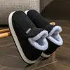 Zapatos de Algodón de Caña Alta para Personas de Mediana Edad y Mayores, Zapatos de Algodón Gruesos de Suela Gruesa Forrados de Felpa y Engrosados Todo Incluido para Invierno, Color Puro y Resistentes a las Manchas Zapatos de Algodón Viejos para Personas Mayores