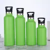 Copo Térmico Estilo Americano Grande Calibre Transfronteiriço Grande Capacidade Aço Inoxidável 304 Garrafa de Água Esportiva Para Uso Externo Ciclismo Montanhismo Água