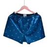 Pantalones de Casa Nuevos para Hombre Tejidos Estampados Moda Pantalones Flecha Sueltos Transpirables Talla Grande Calzoncillos Tipo Boxer Transfronterizos