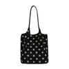 Bolsa de Viaje Coreana de Gran Capacidad Otoño 2026 Nuevo Bolso Tote de Lunares Nicho Bolso de Hombro Único Estilo Girly