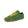 Tenis Agande de Piel Genuina para Mujer, Versátil Diseño de Nicho Retro con Cordones, Zapatos Deportivos Casuales de Caña Baja con Suelas Suaves que No Cansan los Pies