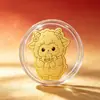 Año del Cordero Oro 999 Oro Puro Pegatinas para Teléfono Móvil Personalizadas Entrega Directa de Fábrica Atrae Riqueza y Prosperidad Regalo de Ceremonia de Inauguración Pequeño Regalo de Lámina de Oro