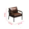 Cadeira de Sofá para Apartamentos Pequenos, Estilo Bar, Camping, Uso Doméstico, Conjunto de Mesa e Cadeiras de Madeira Maciça, Cabine para Restaurante de Churrasco, Bar de Música Folclórica, Sofá de Pequena Taverna