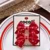 Nudo Grande Rojo de Estilo Coreano para Niñas con Lunares para las Vacaciones de Año Nuevo Sin Dañar el Elástico