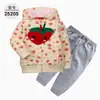 Comercio Exterior Ropa Infantil Primavera y Otoño Conjunto Infantil de Dos Piezas Material Sudadera Sudadera con Capucha Ropa Infantil para Bebés Ropa de Salida [Al por Mayor]