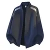Moletom Cardigan Masculino Primavera Nova Moda Marca Casual Solto Esportes ao Ar Livre Jaqueta Versátil
