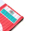 Chapéu Copa do Mundo EUA-Canadá-México 2026 Padrão Bandeira Mexicana Chapéu de Pescador Chapéu Balde Proteção Solar ao Ar Livre Chapéu de Sol
