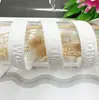 Borda de Dente de Ponto Fita Embossing Prensada a Quente T-Shirt Moletom Faixa de Gola Traseira Faixa de Gola Prensada Faixa de Borda de Calça Lateral Acessórios de Vestuário