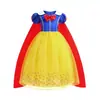 Vestido de Puff Pesado Luxuoso Branca de Neve Renda Halloween Saia Infantil Dropshipping Aliexpress