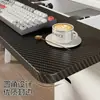 Placa de extensión para escritorio para salas de juegos, no requiere taladro, extensión para escritorio de computadora, ampliada y alargada, con bandeja plegable para mouse y teclado