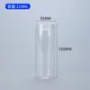 Bote de Plástico Transparente Sellado de 55 Puertos Cubo para Lápices Cubo de Almacenamiento Cilíndrico Botella de Almacenamiento de Mascotas Boca Ancha para Snacks Frutas Secas