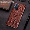 Adecuado para la funda del teléfono OPPO Reno7 7PRO, paquete de media funda con calavera de piel de vaca Reno7Pro + funda protectora de cuero