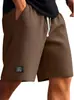 Jacquard Moderno Europeu e Americano Casual Solto Masculino Respirável Cinco Pontos Verão Transfronteiriço Novo Roupa Esportiva Versátil Shorts