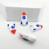 Hombre Relámpago Astronauta OVNI Resina Combinación Pieza DIY Funda de Teléfono Tocado Pasador Vaso de Agua Caja de Almacenamiento de Papelería Material