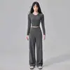Mallas de Entrenamiento de Cintura Alta para Control de Abdomen para Mujer, Primavera/Otoño Sueltas Adelgazantes Cubren Imperfecciones Pierna Recta Ropa Exterior para Correr Fitness Transpirables Pantalones de Yoga