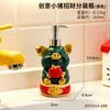 Dispensador de Jabón Creativo con Forma de Cerdo, Botella Dispensadora de Gel Antibacterial para Manos, Botella de Presión, Gel de Ducha, Champú, Botella Dispensadora para Baño