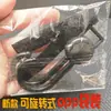 Gancho doble giratorio universal para vehículos eléctricos, apto para motocicletas y scooters eléctricos, casco de plástico y gancho para accesorios