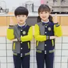 Roupas de Jardim para Jardim de Infância Roupas de Primavera e Outono Novas para Meninos e Meninas Estilo Britânico Roupas de Classe Uniforme Escolar para Alunos do Ensino Fundamental Conjunto Roupas de Baseball para Crianças