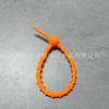 Ventas Directas de Fábrica Coloridas Bridas de Silicona DIY Llavero Anillo Cadena Cuerda Colgante para Bolsa Accesorios Enrollador de Cable de Alimentación