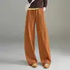 Pantalones de pierna ancha curvados, modernos y elegantes para mujer, nuevo modelo otoño/invierno 2026, de cintura alta, adelgazantes, fluidos, estilo banana casual para deporte