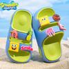 Zapatos para niños de Bob Esponja Zapatillas para niños Zapatos de baño para niños y niñas Hogar 2025 Verano Nuevas zapatillas de dibujos animados