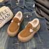 Botas de nieve de fondo grueso con forro polar zapatos Birkenth para mujer 2025 nuevos zapatos de algodón de otoño e invierno zapatos de algodón cálido zapatos de comercio exterior zapatos al por mayor
