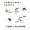 Sapatos liga decorativa unha X pequeno Diamante Quadrado Triângulo futebol trapézio hardware acessórios decorativos estoque