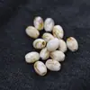 Relógio de Parede Redondo com Padrão de Contas de Furo Grande Bicolor de Acrílico Cinto de Roupa de Banho Contas Decorativas DIY Joias
