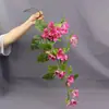 Nuevo Modelo de Flores Artificiales de Buganvilla para Paisajismo de Ingeniería, Decoración de Hoteles y Hogares, Flores Artificiales para Bodas, Paisajismo Artificial para Ventas Transfronterizas